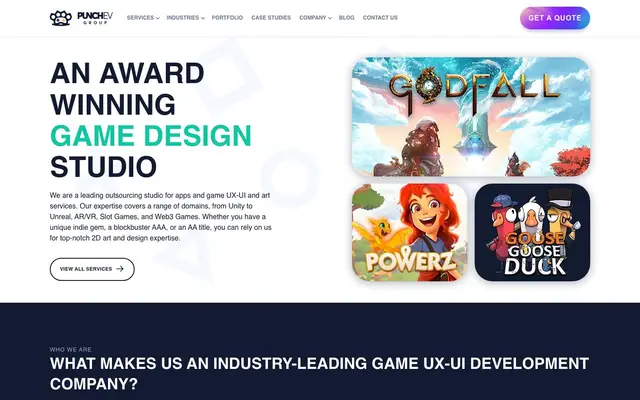 PUNCHev Group website