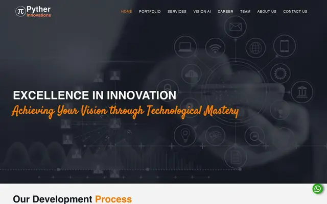 Pyther Innovations Private Limited website