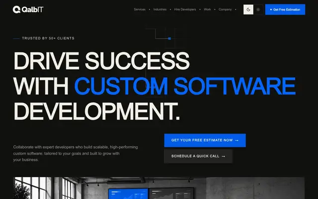 QalbIT Infotech Pvt Ltd website