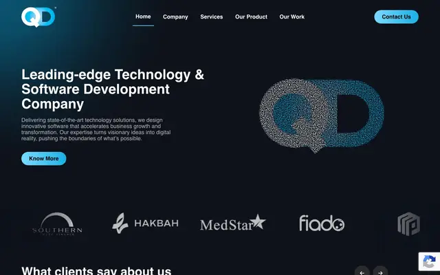 QDev Technolab Pvt. Ltd. website