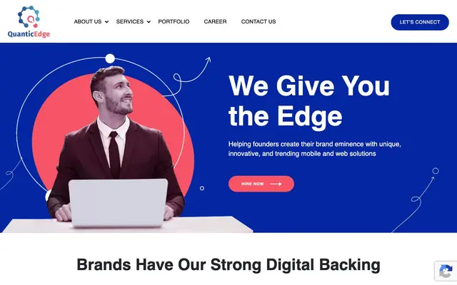 QuanticEdge Software Solutions LLP website