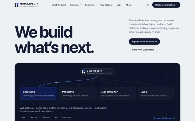 Quickipedia website