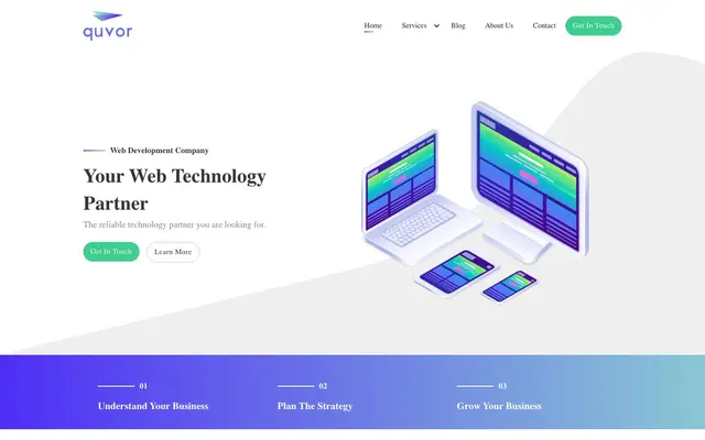 Quvor website