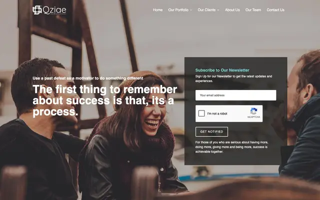 Qziae Consulting Private Limited website