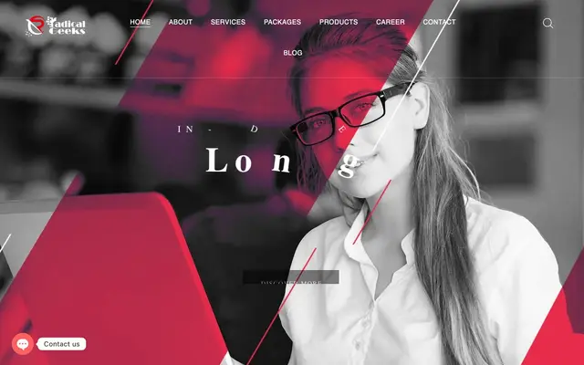 Radical Geeks Technologies website