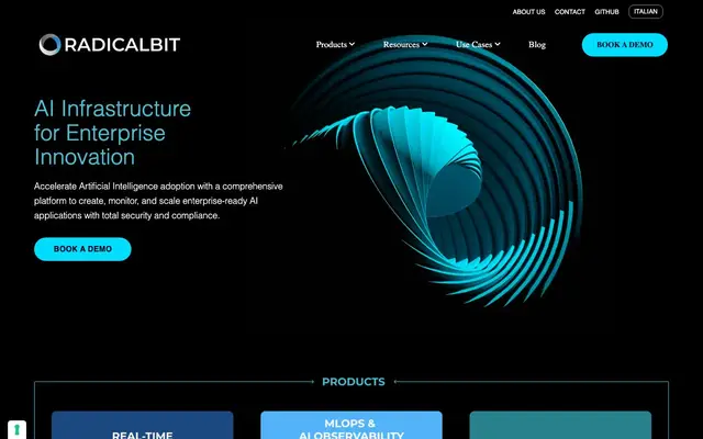 Radicalbit | A Fortitude Group Solution website