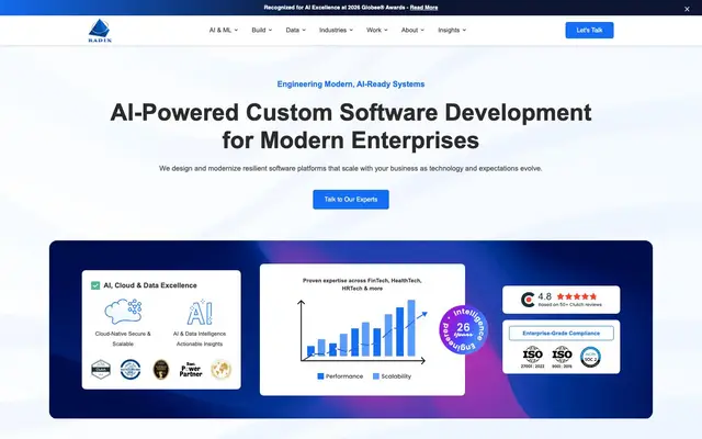 Radixweb website