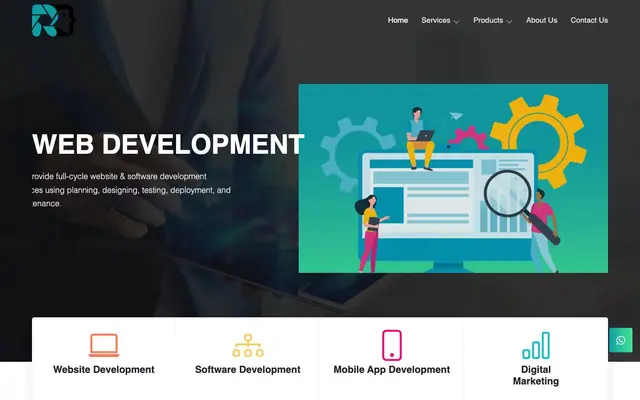 Raging Developers website