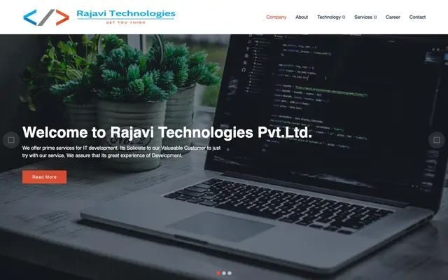 Rajavi Technologies Pvt. Ltd. website