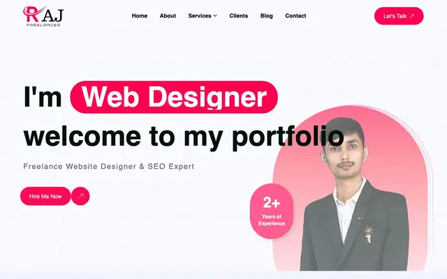Raj Freelancer website