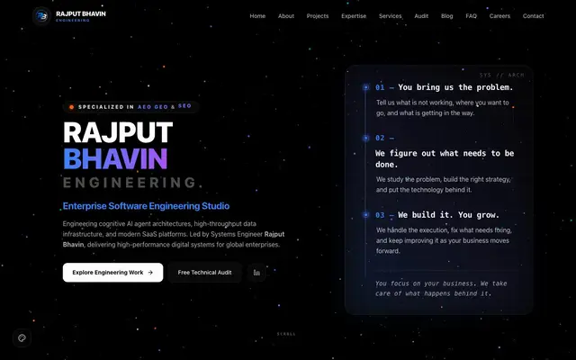 Rajput Bhavin Engineering - Ahmedabad website