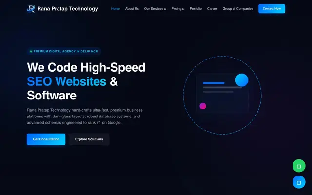 Rana Pratap Technology website