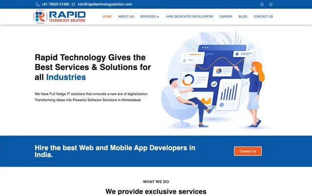 RAPID TECHNOLOGY SOLUTION website