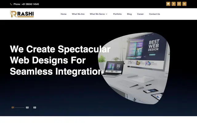 Rashi Technology website