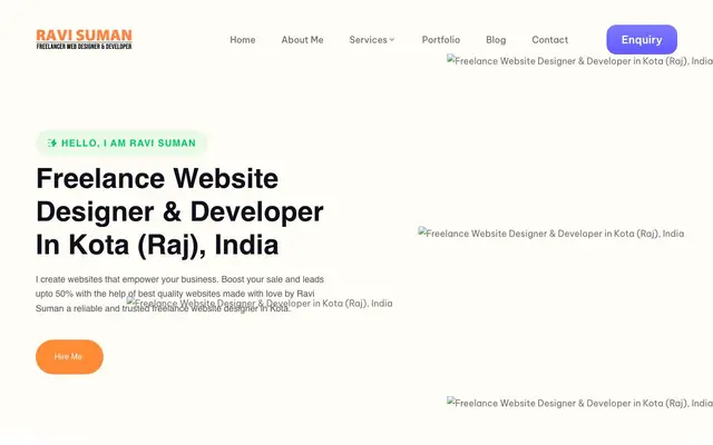 Ravi Suman website