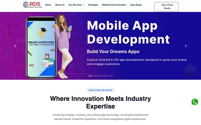 Website Designing Company in Noida | RDS WEBTECH website