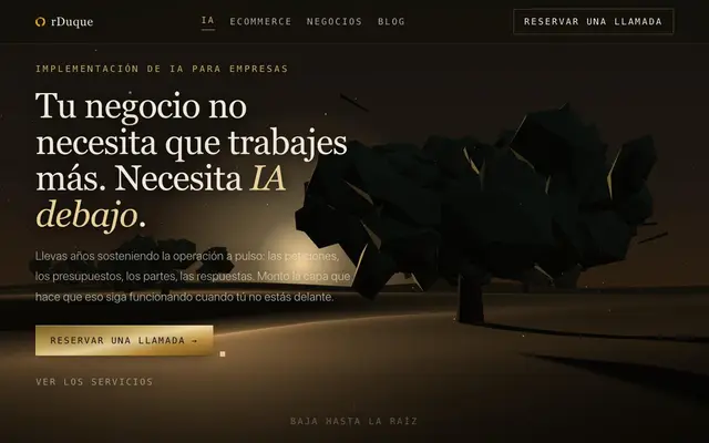 rDuque website
