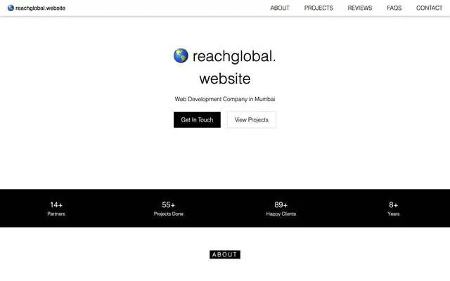 Reach Global website