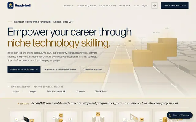 Readybell Software Services Pvt. Ltd. website