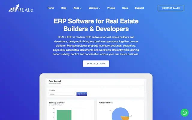 REALe - Real Estate ERP website