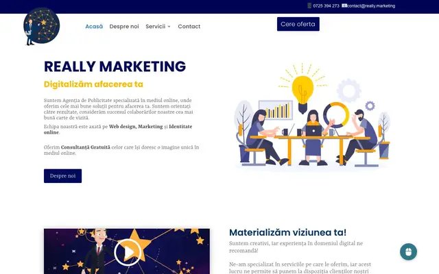 Really Marketing website