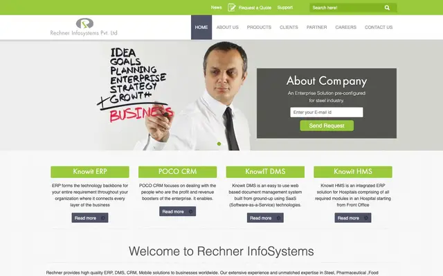 Rechner InfoSystems Pvt. Ltd. website