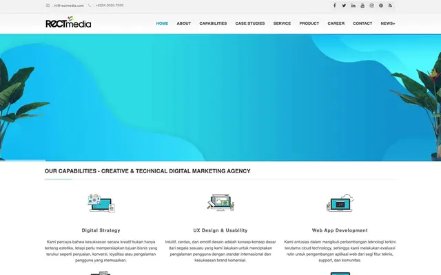 RECTmedia Jakarta Office website