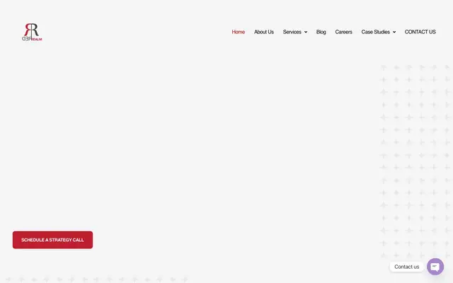 Red Realm Marketing website