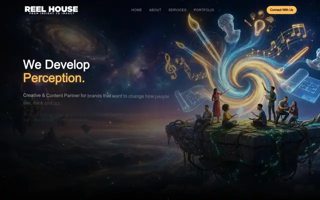 Reel House LLP website