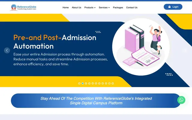 ReferenceGlobe Technologies website