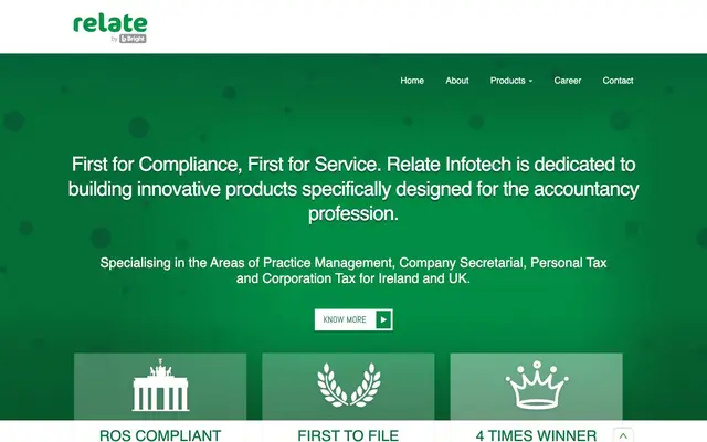 Relate Infotech website