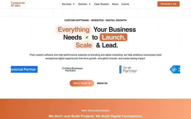 Resourcegeeks website