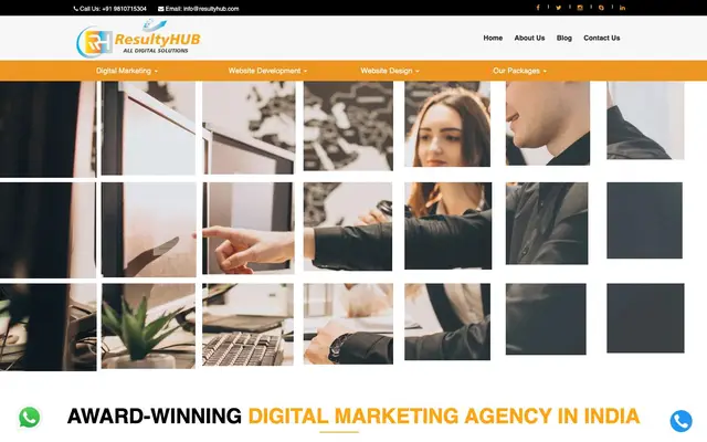 ResultyHub ( All Digital Solutions ) website