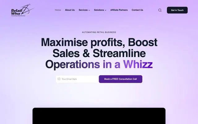 RetailWhizz Solutions Private Limited | ERP, POS, Billing Software for Supermarkets, Grocery, FMCG, Apparel & more! website