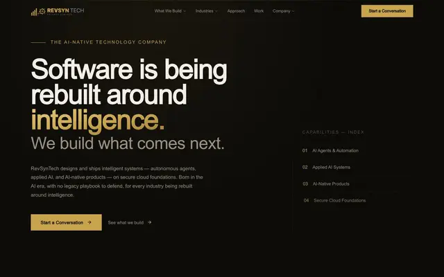 Revsyntech Private Limited website