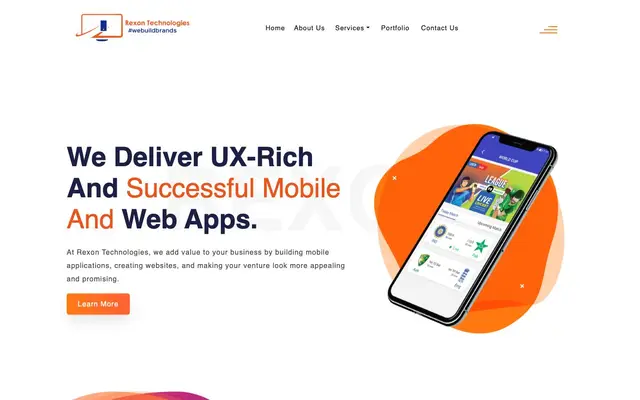 Rexon Technologies website