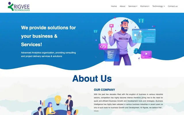 Rigvee Technologies website