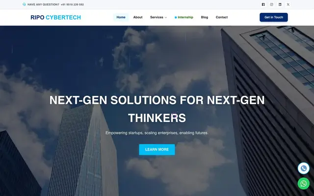 RIPO CYBERTECH website