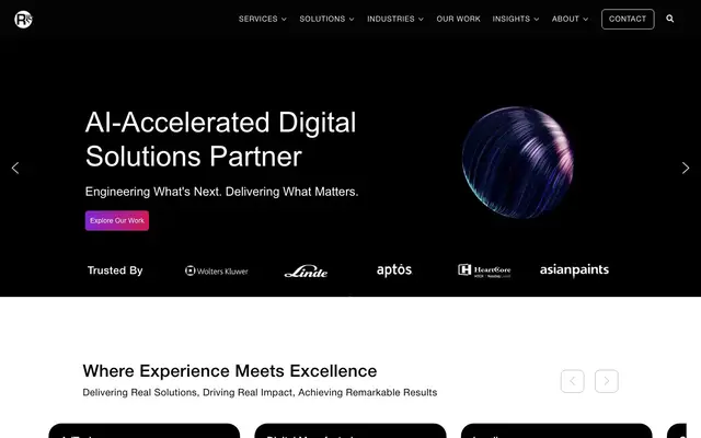 Rishabh Software website