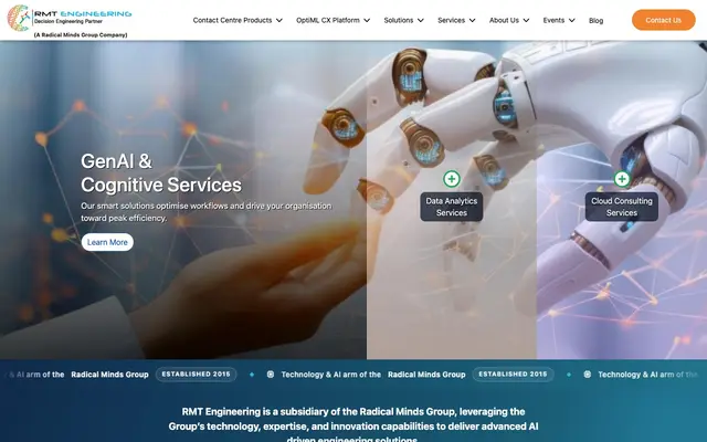 RMT Engineering website