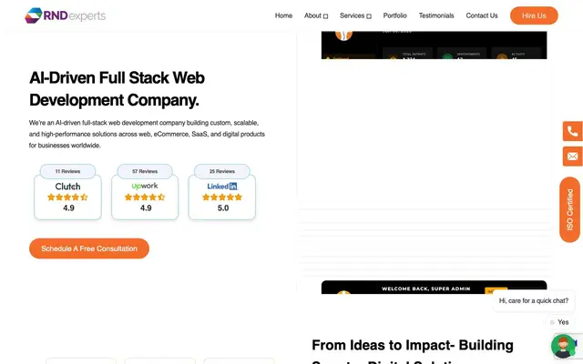 RND Experts Pvt. Ltd. website