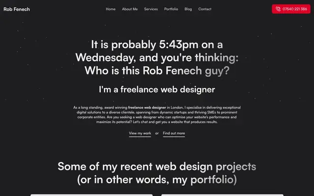 Rob Fenech website