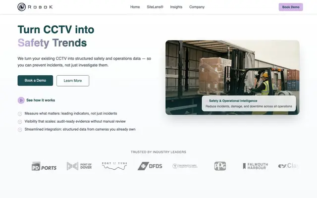 Robok Limited website