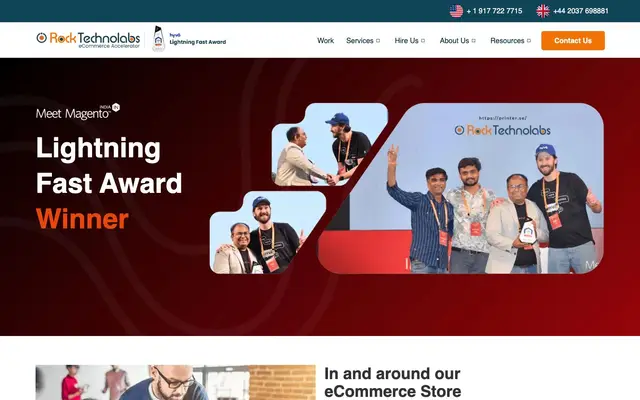 Rock Technolabs website