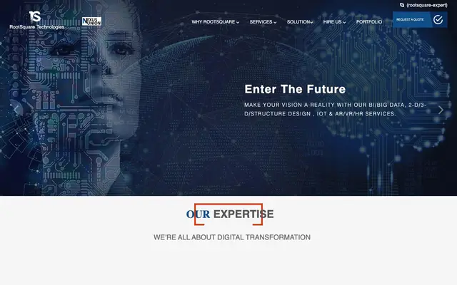 Rootsquare website