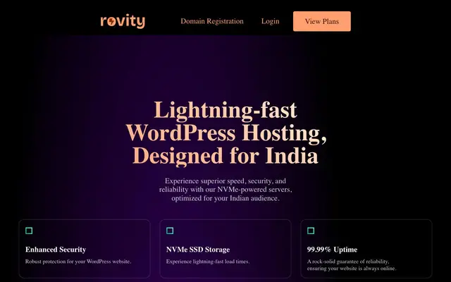 Rovity website