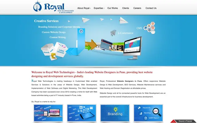 Royalji Web website