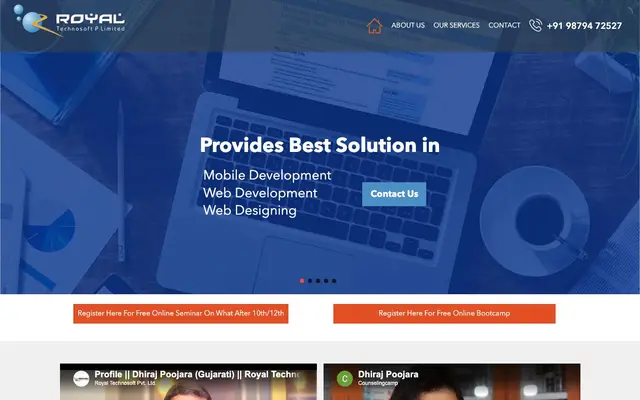 Royal Technosoft P Limited website
