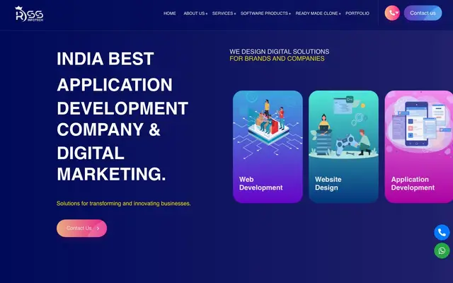 RSS INFOTECH PVT.LTD website