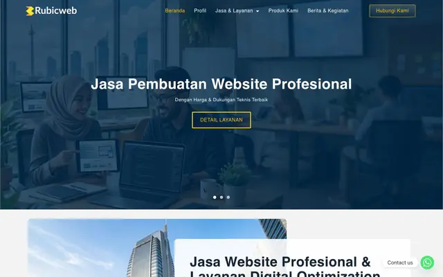 RUBICWEB - Jasa Pembuatan Website Terbaik & SEO Profesional di Jakarta website